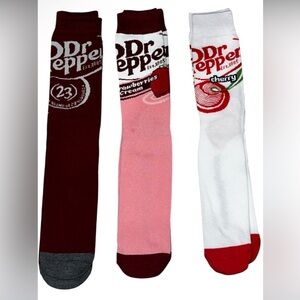 Dr Pepper Novelty Socks PICK 1